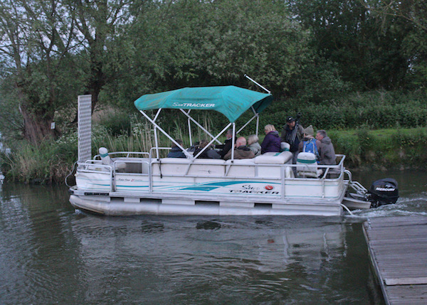 Catching the Ferry back from Waveney Inn
